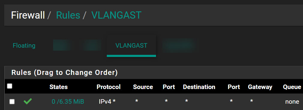 Blog Pfsense Firewall VLAN Gast