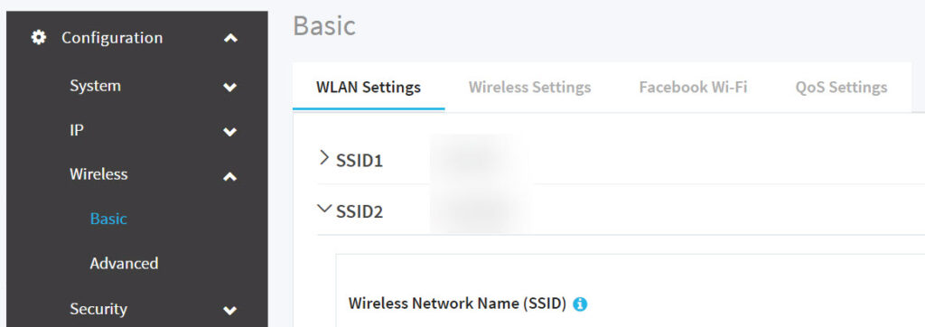 WAC510 neue SSID anlegen