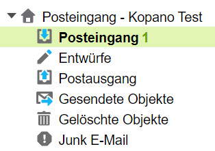 Webapp Posteingang